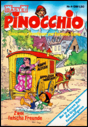 Pinocchio Aufkleber Sticker 70er Jahre Collodi Gina Rocco Zeichentrick Set 1 